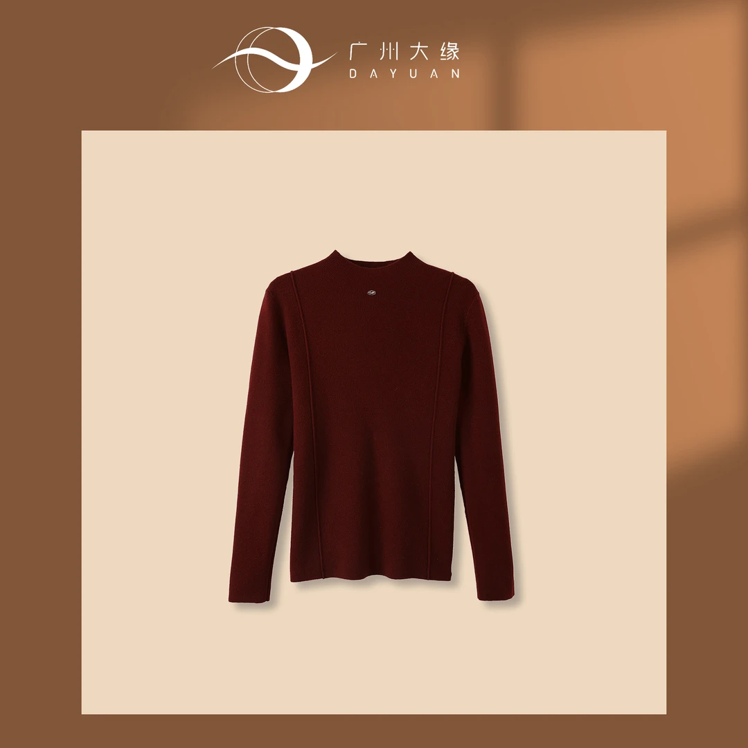 DYY品牌【修身线条】时尚百搭双骨线设计感针织衫YL6687