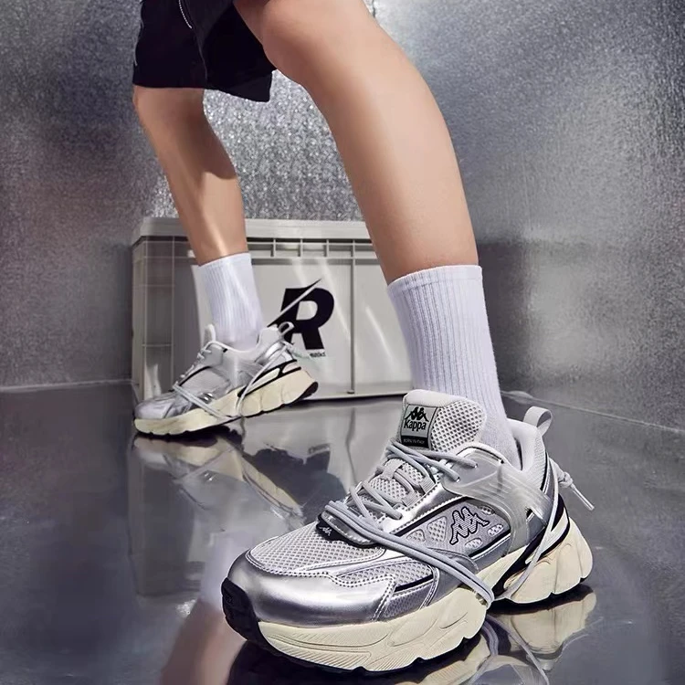 Kappa/卡帕新款百搭男鞋时尚潮流增高运动老爹鞋男K0EW5MC18CJ