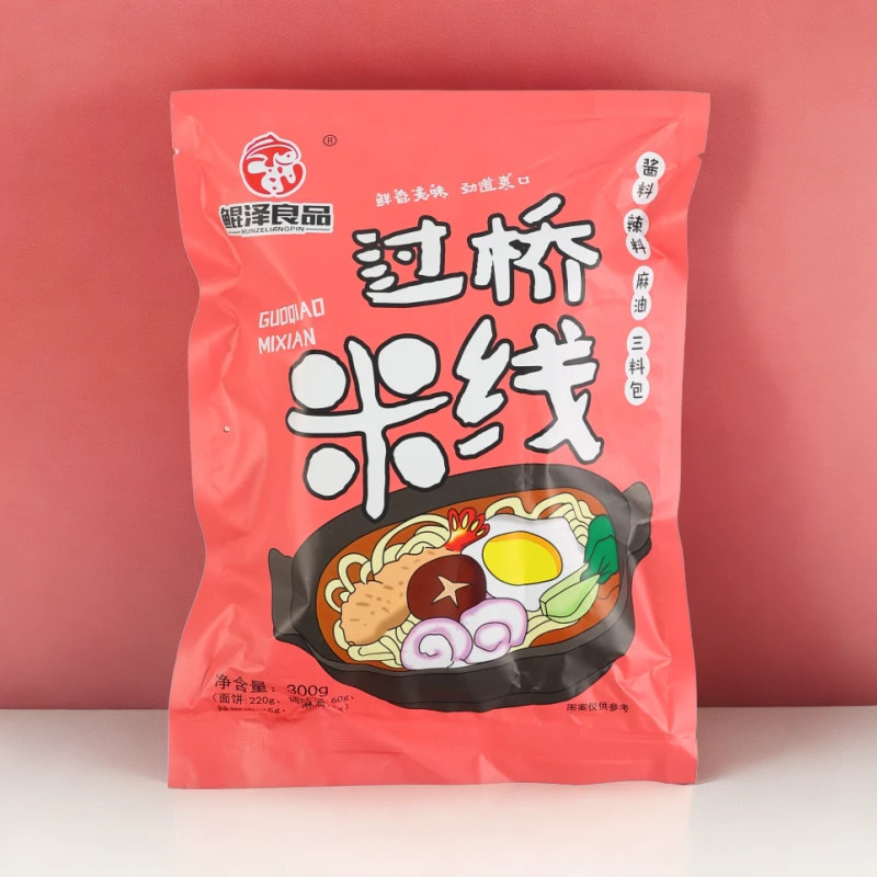 【鲲泽良品】麻辣鲜香过桥米线300克*7袋（送笑脸勺1个）