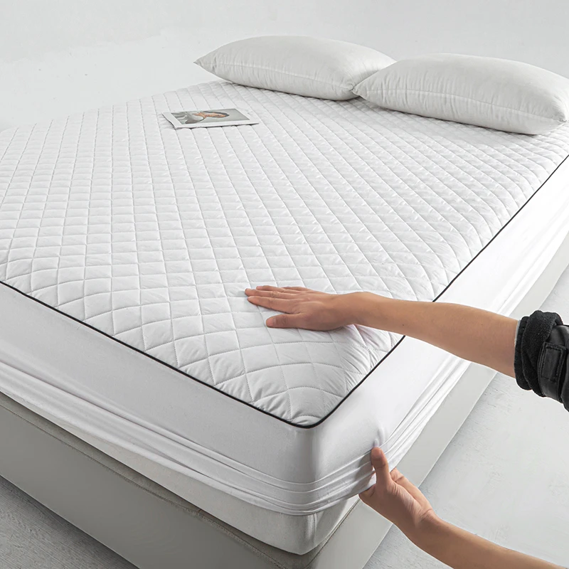 酒店全棉床笠罩单件夹棉床罩床垫保护罩防滑加厚席梦思全包防尘套