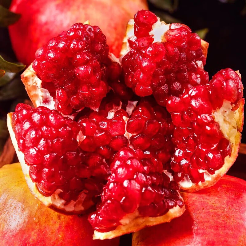 会理正宗突尼斯软籽石榴无籽石榴甜孕妇新鲜水果批发包邮整箱大果
