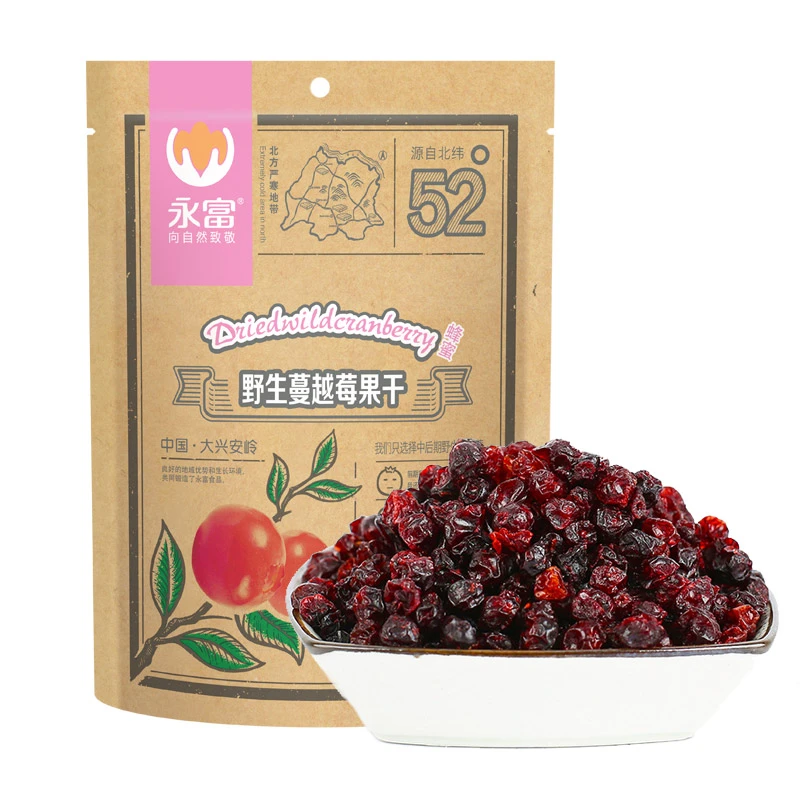 野生蔓越莓干250g