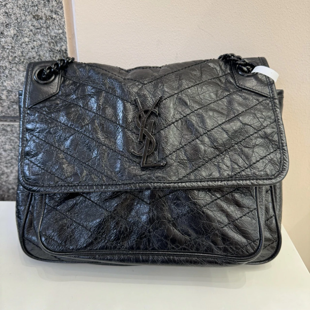 95新 YSL/圣罗兰 7810246/KIKIFIFI/漆皮YSL包