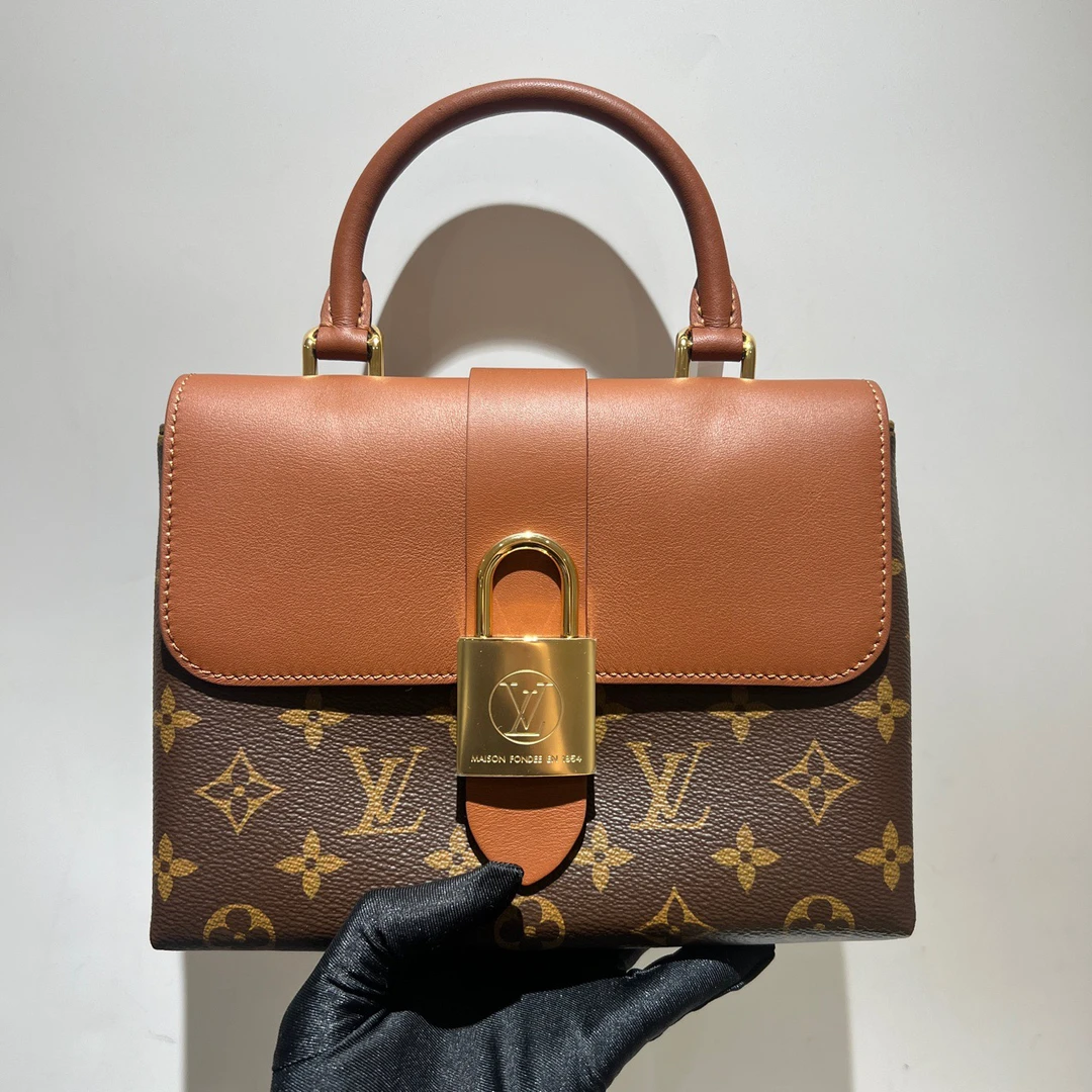 95新 LouisVuitton/路易威登 9937513/KIKIFIFI/锁头包