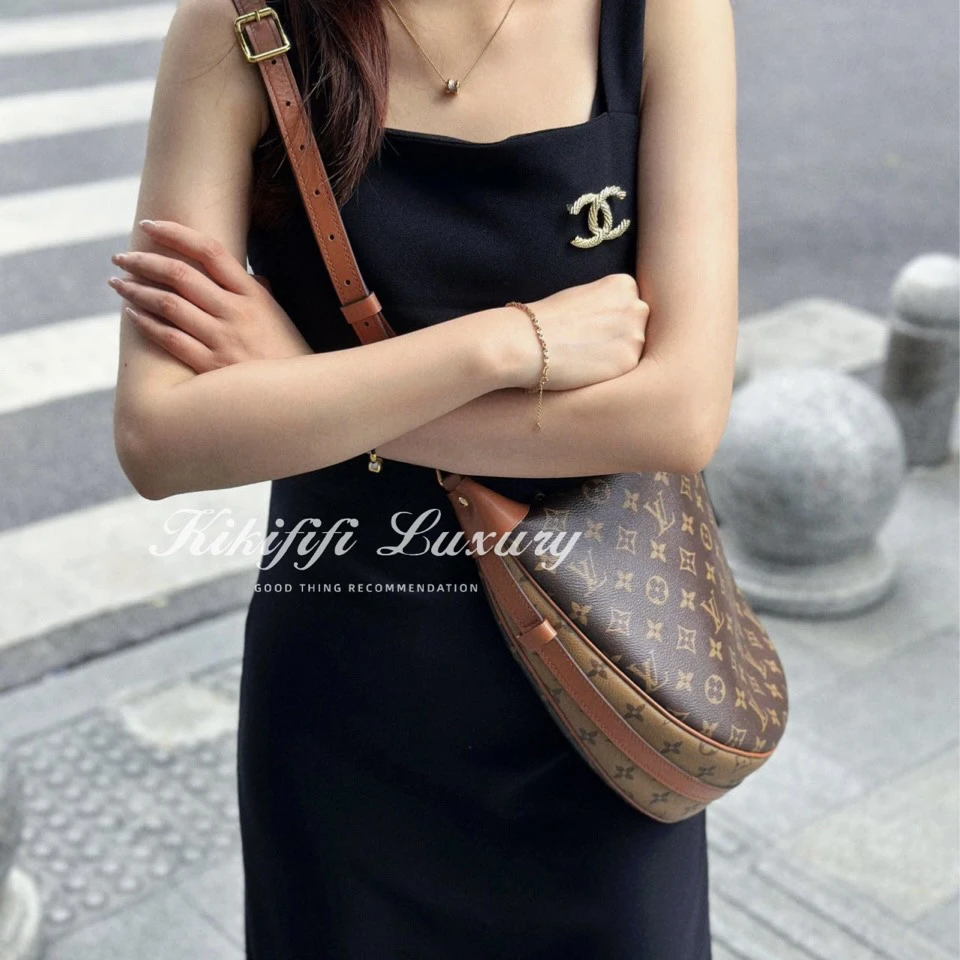 95新 LouisVuitton/路易威登 9488088/KIKIFIFI/大月亮包