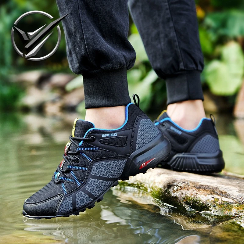 男鞋大码登山鞋男士透气防滑户外运动跑步鞋登山鞋训练鞋厂家直销