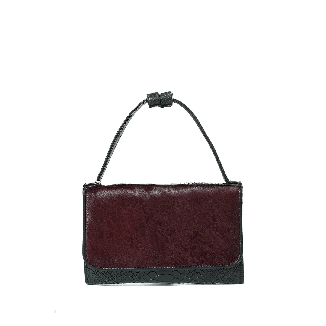 【点心专属】新款时尚百搭拼色手提包包女单肩斜挎包 BV05