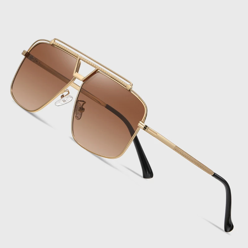 新款偏光太阳镜欧美潮流男士太阳镜JS8534可拉伸弹簧镜腿防晒墨镜