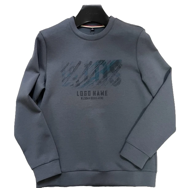 品质男装商务时尚秋季男士长袖百搭长袖卫衣51238