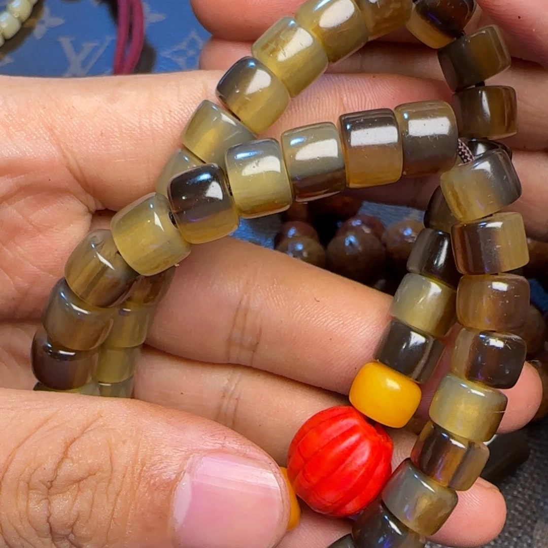 牛骨手串/手链小黑