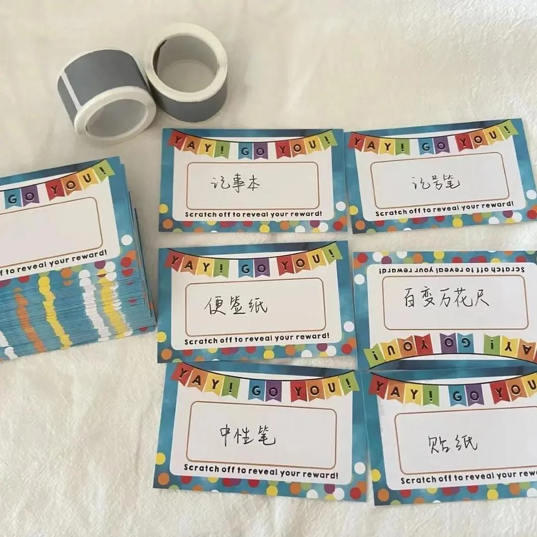 网红生日礼物刮刮乐贺卡创意生日惊喜卡片许愿刮刮卡DIY贺卡自制