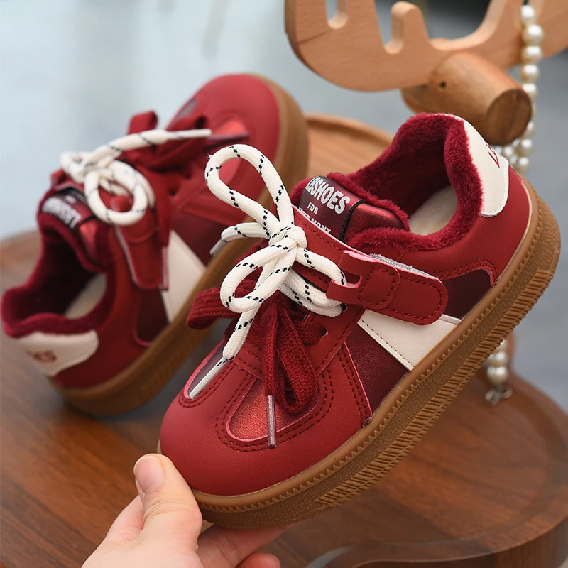 儿童鞋子女童棉鞋已经翻新上架