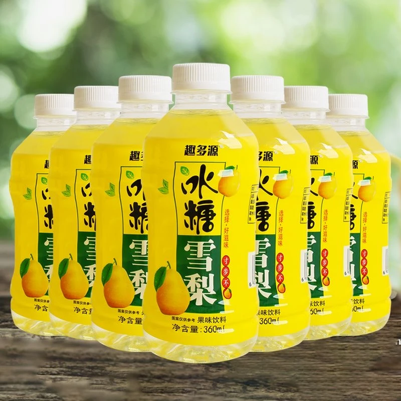 【清润醇真】冰糖雪梨360ml瓶装果汁饮料整箱雪梨果味饮品批发饮料