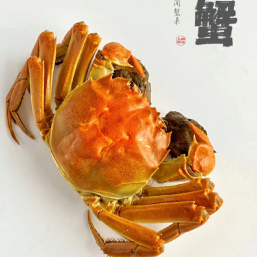 【活蟹】江苏大闸蟹 8只 4公4母 公蟹3.5-4两 母蟹2.5-3两