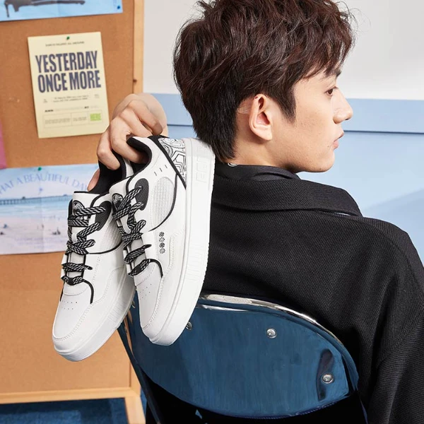 电池熊猫丨鸿星尔克机械熊猫情侣健步鞋时尚潮流休闲鞋5112420113