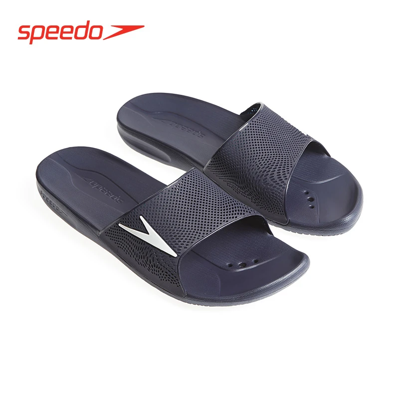 speedo/速比涛泳池 防滑快干轻便耐磨柔软舒适 男子 室外游泳拖鞋
