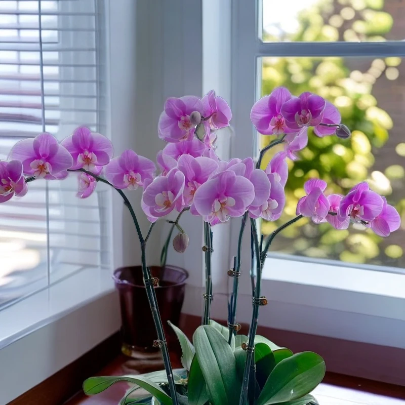 带花剑《安娜》2.8寸杯大花蝴蝶兰苗