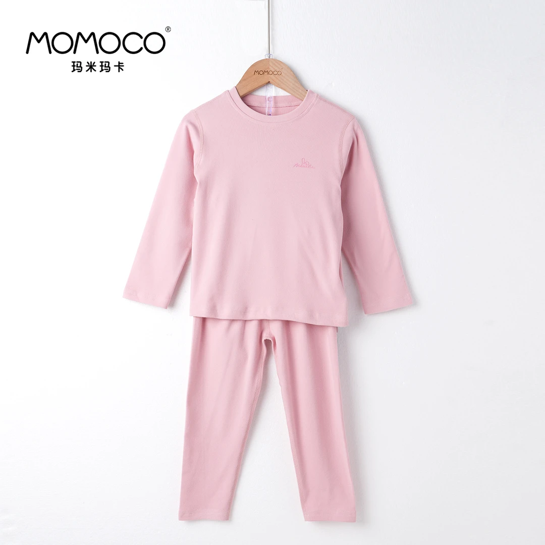 秋冬季女童保暖家居服女宝内衣套夏季婴童薄款秋季76830582201