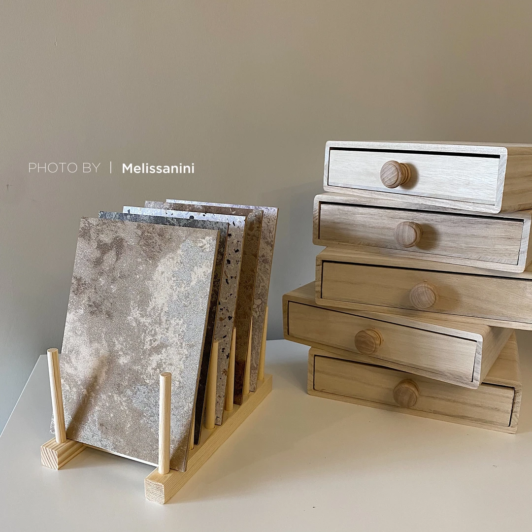 MELISSANINI定制 美甲作品展示板双面加厚板拍照摆设道具作品背景