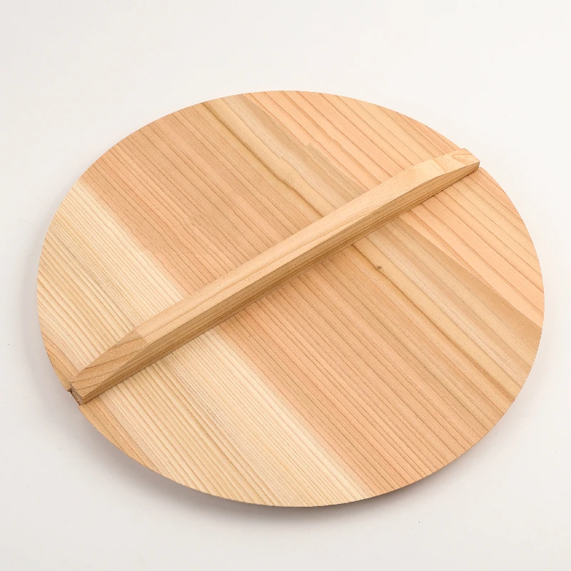 金存铁锅配套实木锅盖32CM