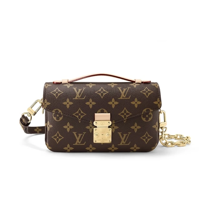 全新未使用 LouisVuitton/路易威登 新款小邮差 双链条斜挎单肩包