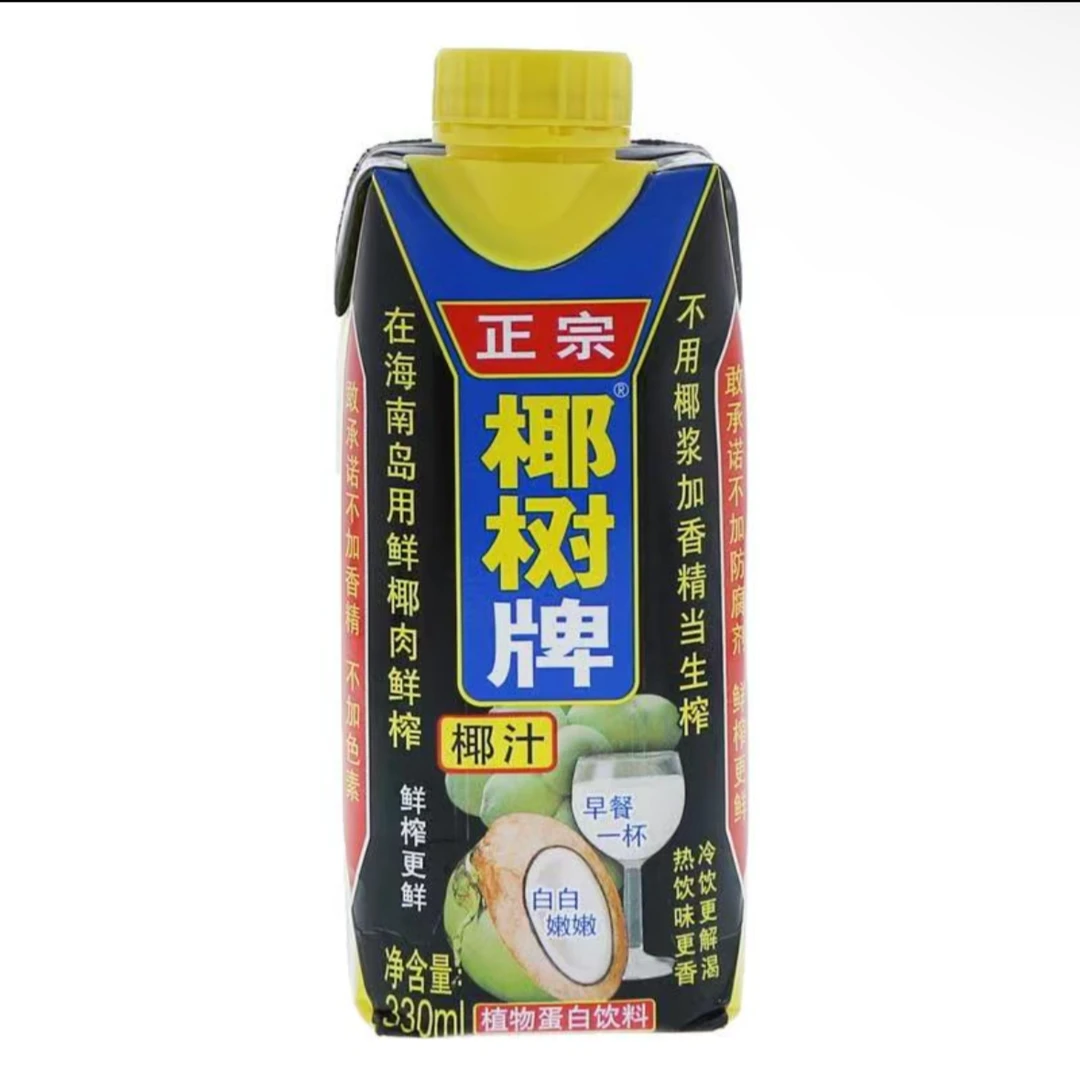 椰树  椰汁植物蛋白饮料 330ml