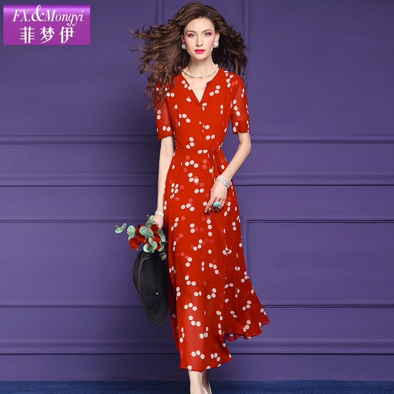 菲梦伊新款时尚连衣裙58125