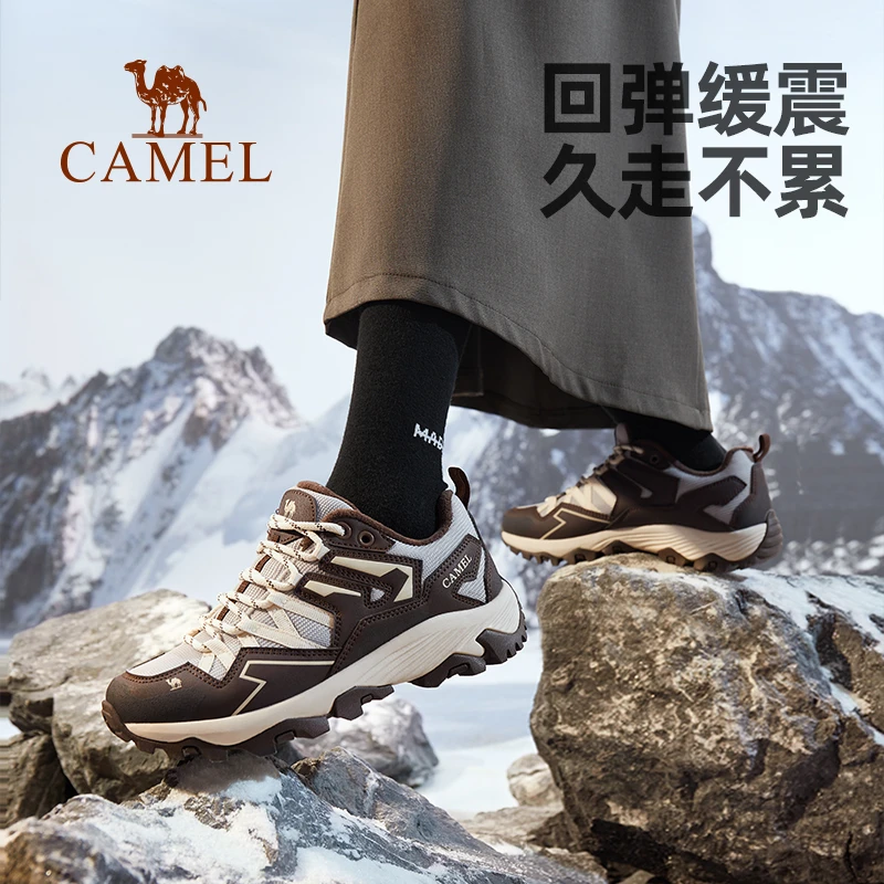 【昆仑加绒款】骆驼户外登山冬季休闲鞋运动徒步鞋F23A097036R