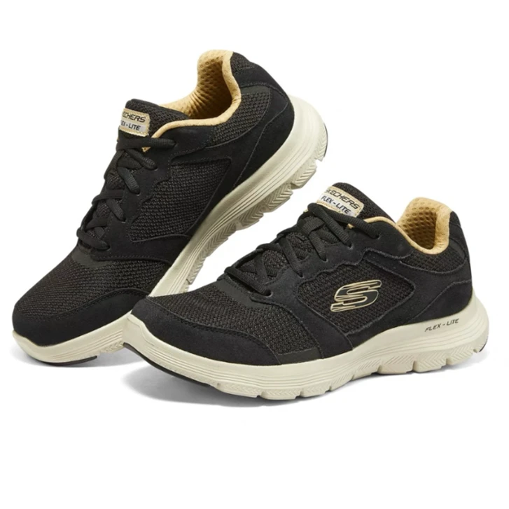 SKECHERS斯凯奇春秋款网面透气休闲鞋复古运动鞋跑步鞋232237