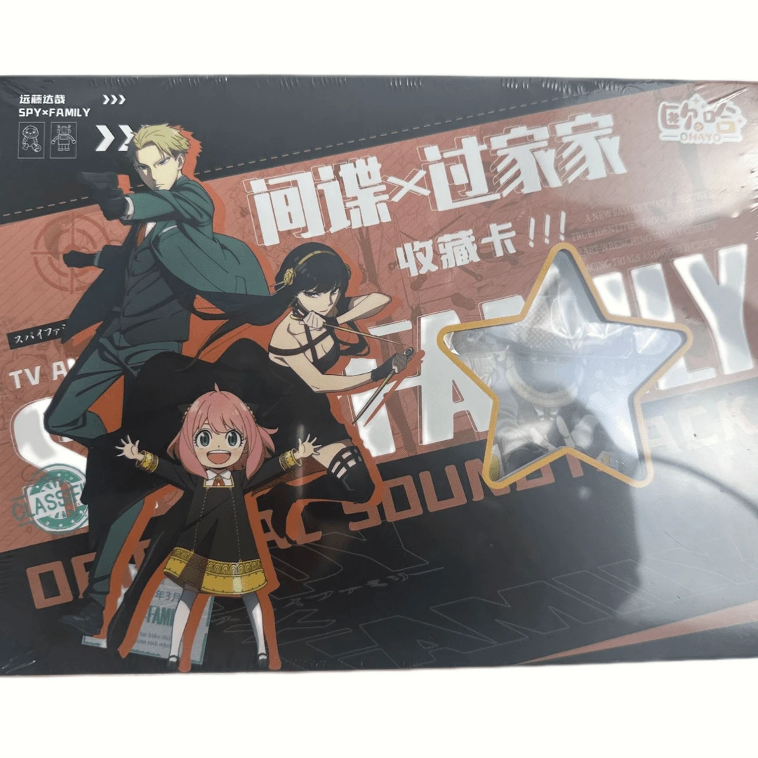 【抬盒】欧哈 间谍过家家收藏卡 收藏卡牌卡片 直播间代拆概不退款