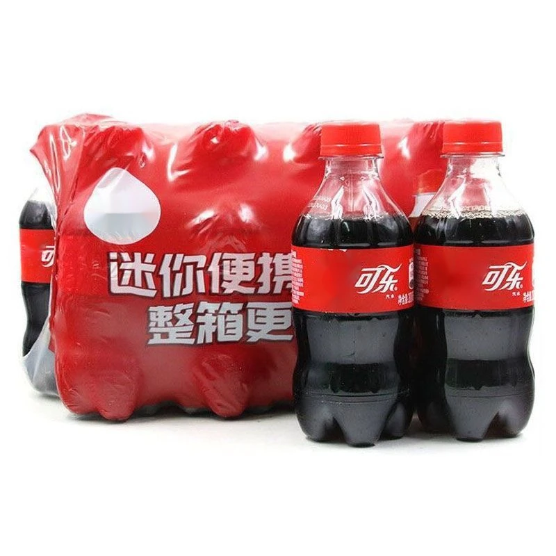 【6瓶装】300ML*6可乐碳酸饮料橙汁迷你小瓶