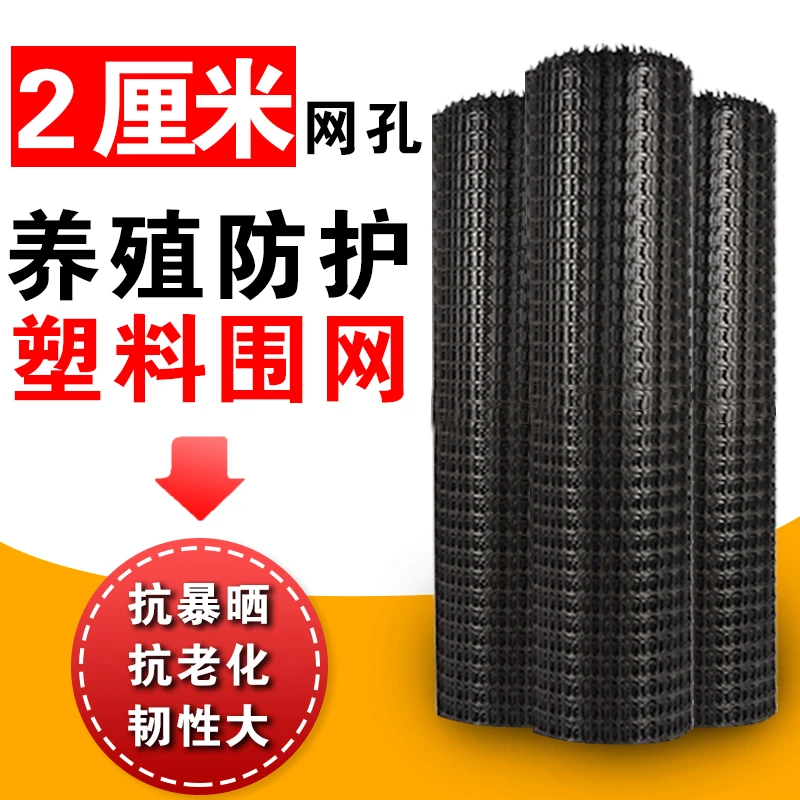 2厘米小孔塑胶养殖围栏网漏粪网育雏铺底养鸡鸭鹅圈地网户外围栏