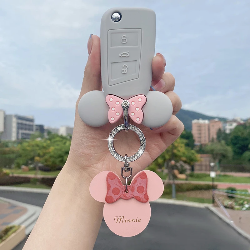 大众钥匙套速腾途观l朗逸迈腾宝来polo高尔夫7凌渡途岳探歌壳卡通