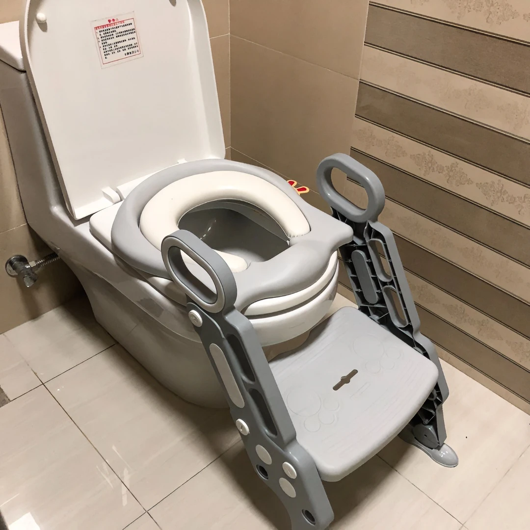 婴儿童马桶圈架坐便器女宝宝男孩厕所辅助凳垫小孩家用折叠楼梯式