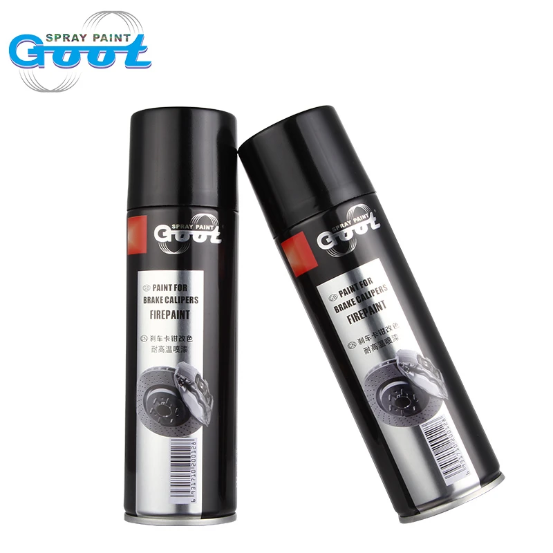 汽车刹车卡钳喷漆哑光漆耐高温漆自喷漆红色摩托车排气管喷漆颜色