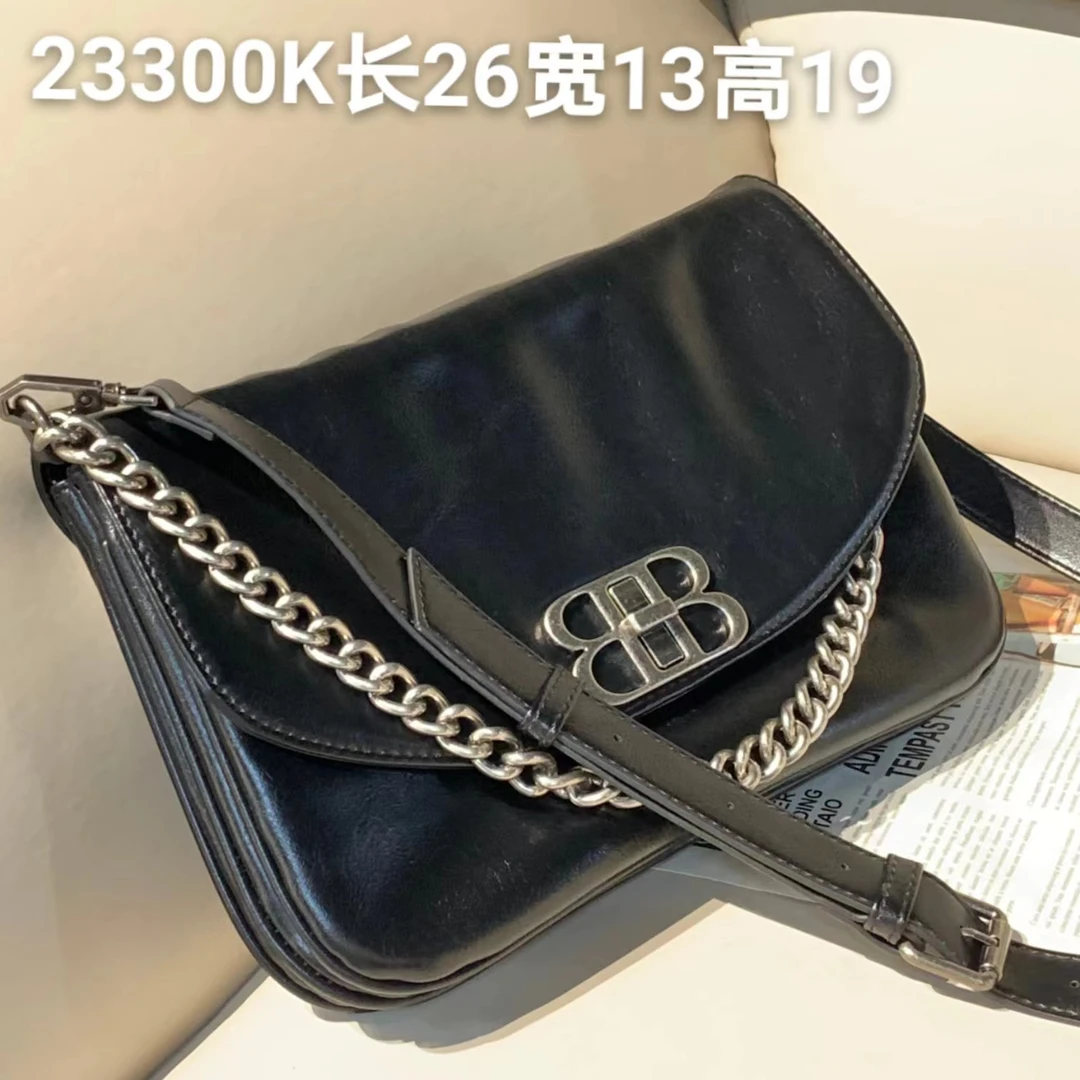 【八妹】23300 新款时尚百搭轻奢女包单肩斜挎休闲包