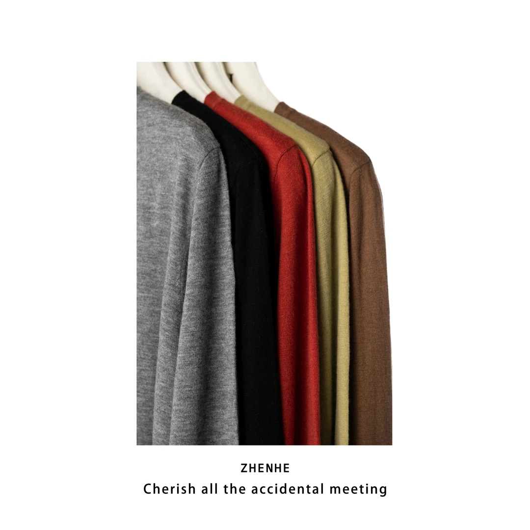 ZH【杜桑】长袖新款保暖时尚秋冬春季女针织衫