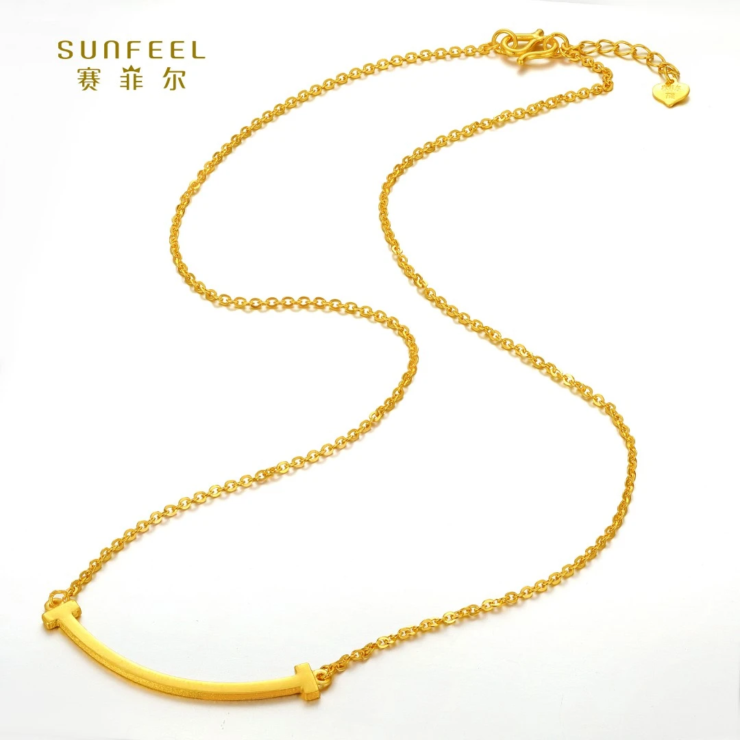SUNFEEL/赛菲尔【七店】足金艺术时尚套链TDA10441/HT050079-2