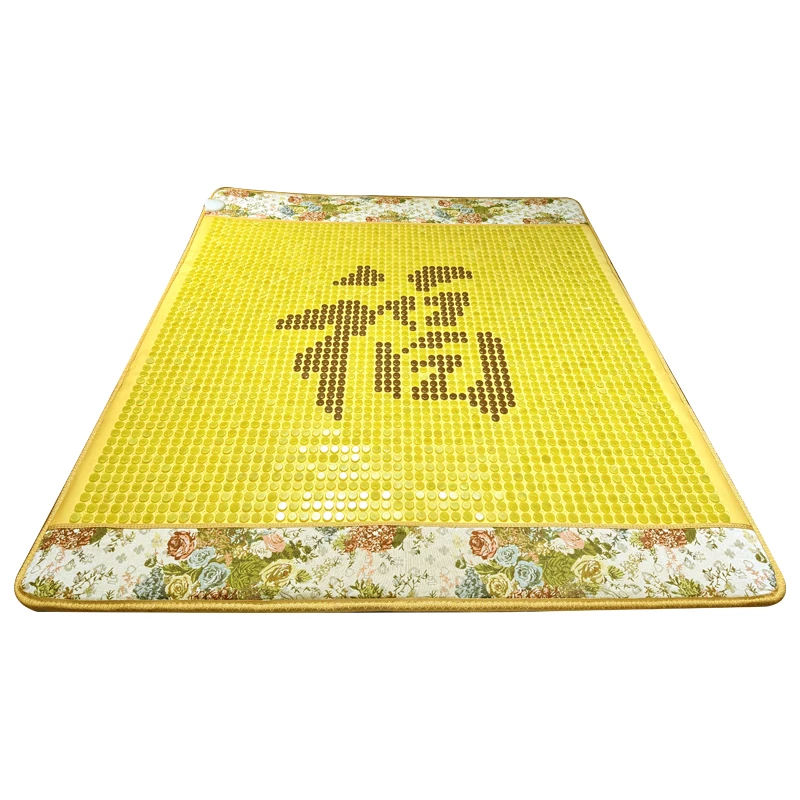 家家暖1.8米玉石加热床垫锗石远红外托玛琳凉席冬夏两用双温双控