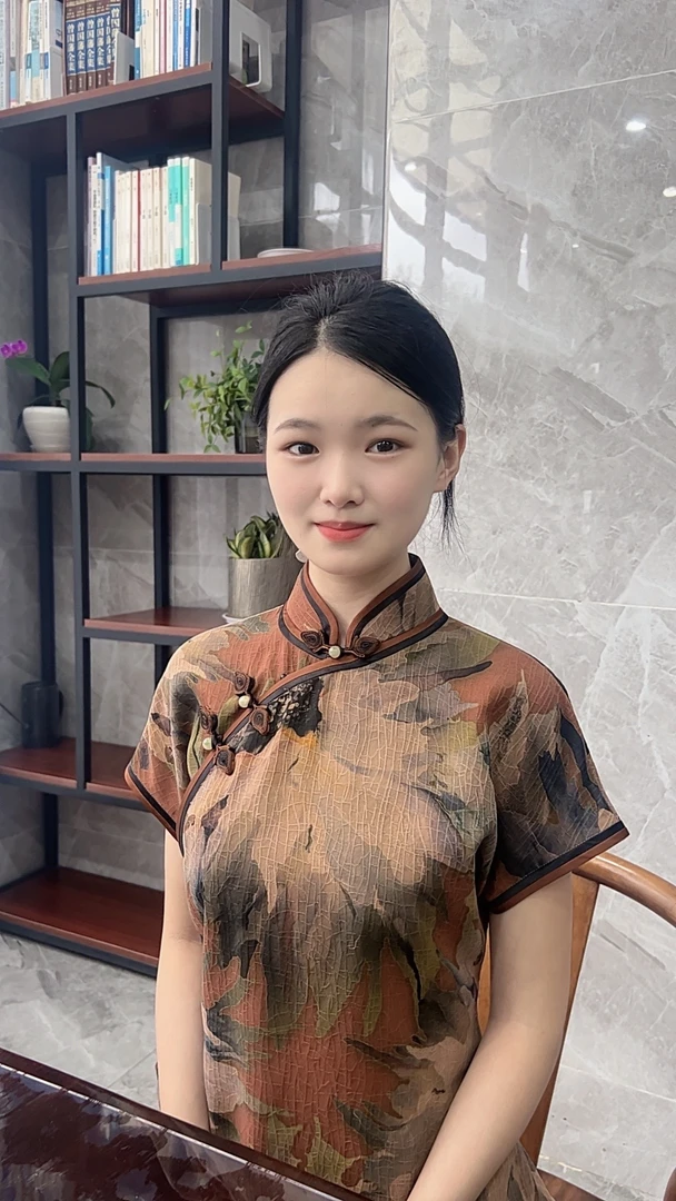 【花开半夏】桑蚕丝春秋优雅复古气质中式旗袍