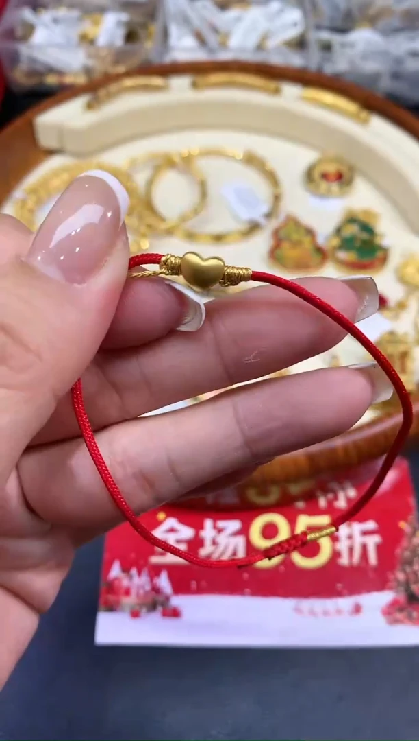 【闪购商品】定制足金手饰|108|多样性发其一|
