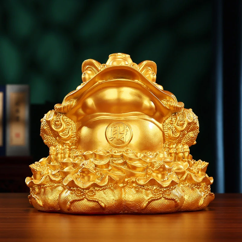 九子金蟾纳福吸米日常送礼家居摆件玄关蟾蜍前台蟾蜍摆设