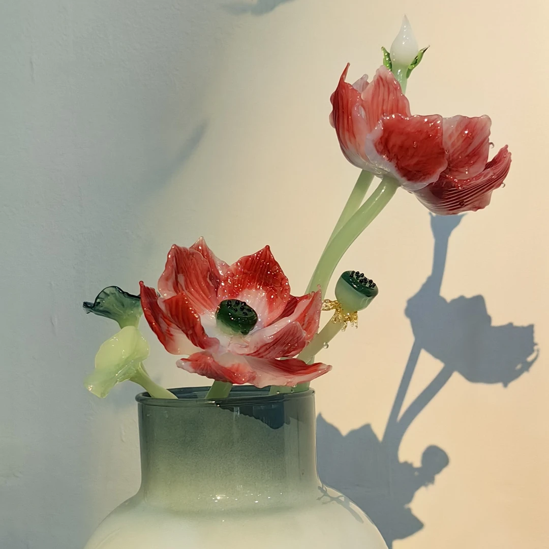 手工琉璃荷花（博物馆同款）