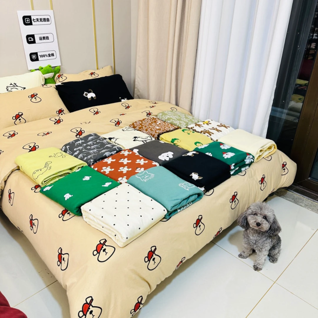 【XFHZ2024新品】A类母婴纯棉100%全棉针织棉龙年限定套件