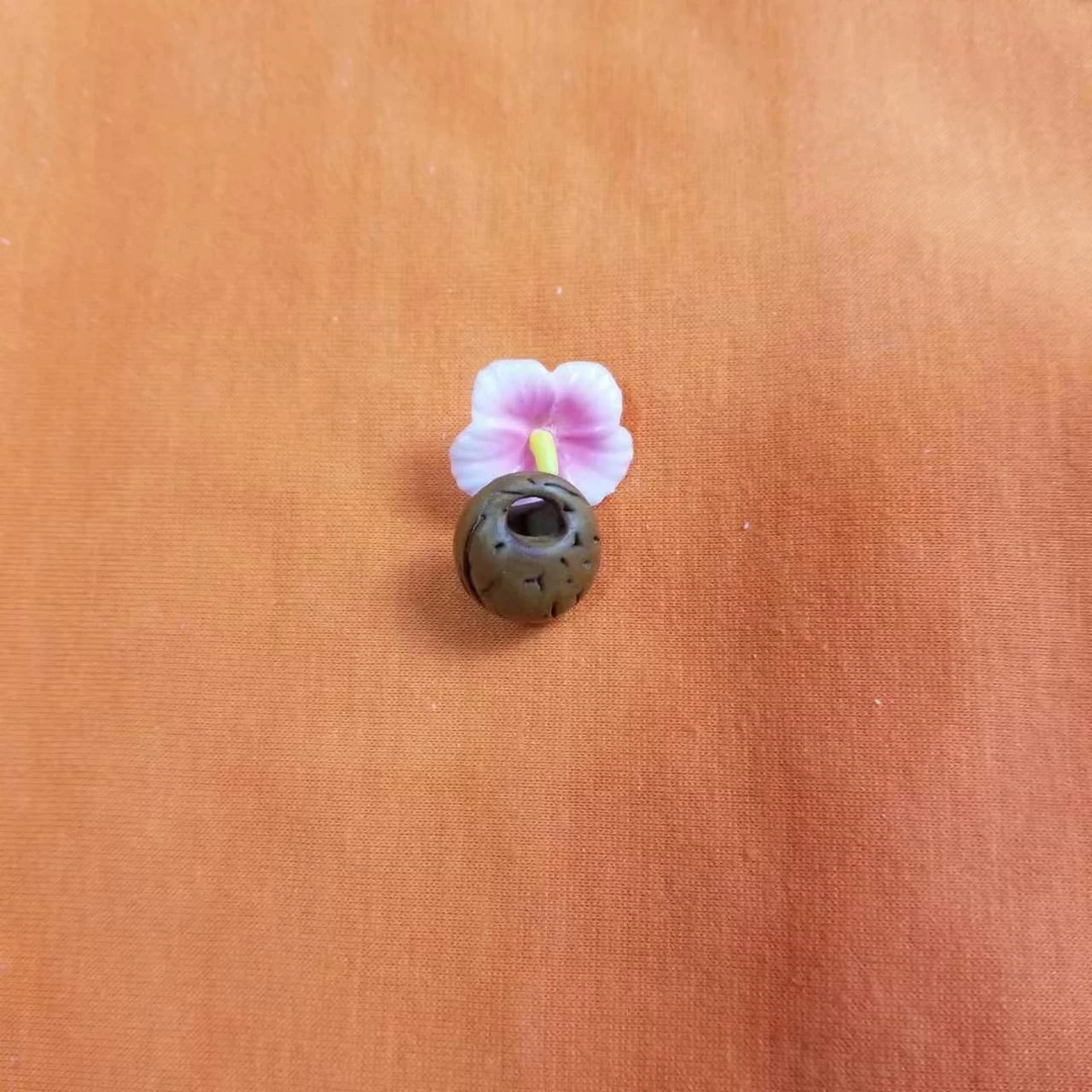 毛桃核制品 手工雕刻件 毛桃核小提篮 敬峰爱雕刻饰品