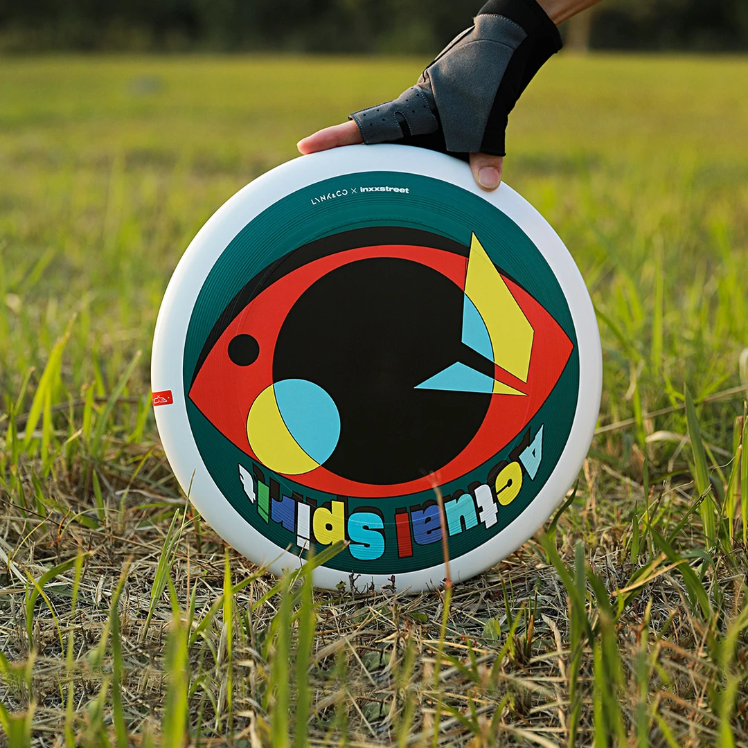 lynk&Co X inxxstreet 几何炫彩图案 联名飞盘