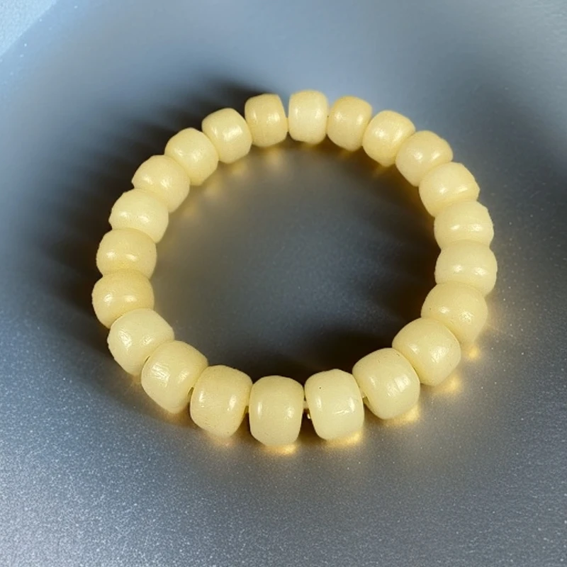 非金属珐琅手链 规格1.2老型桶珠手串人工养殖骆驼素圈时尚经典