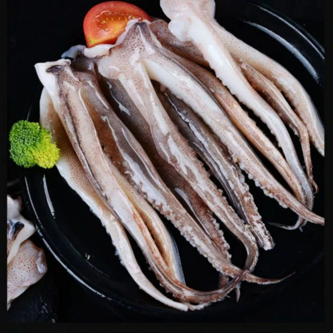 二本足新鲜鱿鱼须 每包400g 连云港直发