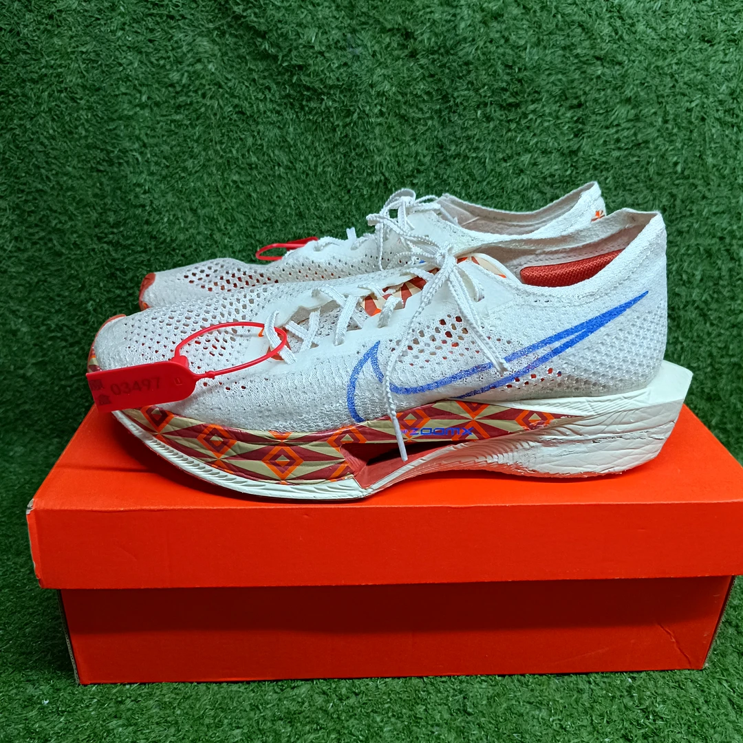 44.5二手正品Nike ZoomX Vaporfly 3 舒适百搭耐磨 低帮 马拉松跑