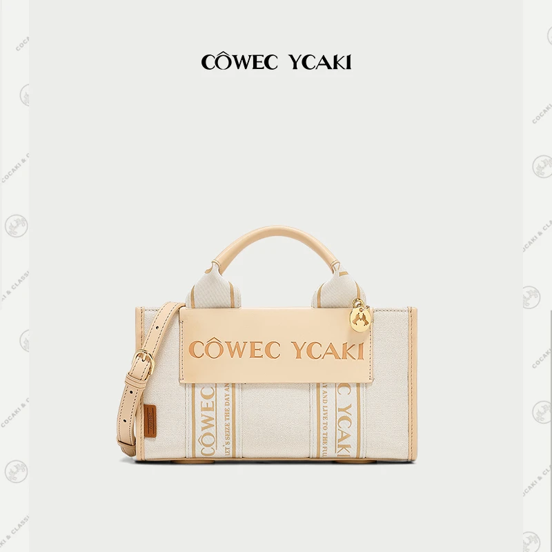 【官方正品】CowecYcaki法棍包包女2023新款手提包女迷你托特包 c